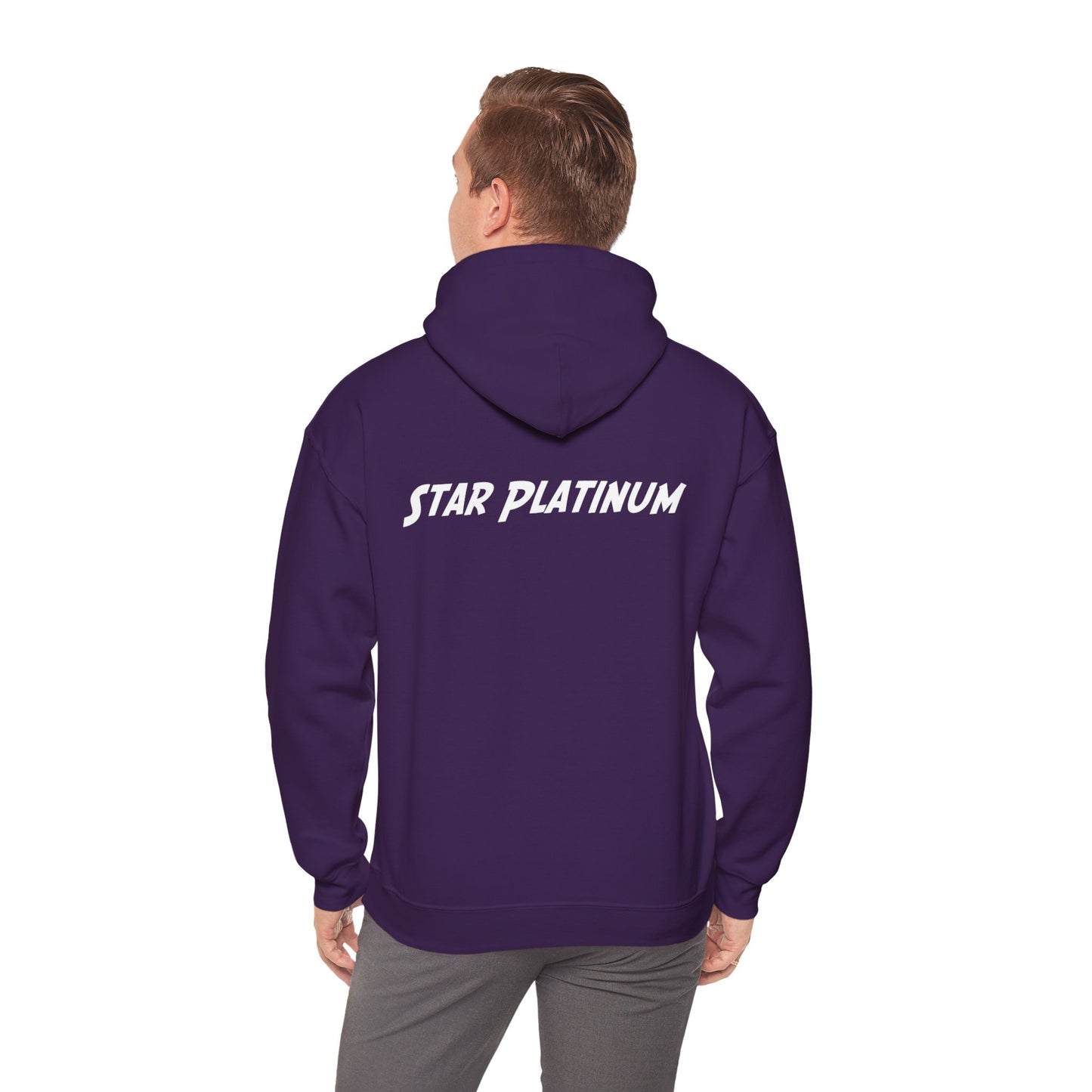 Unisex Heavy Blend™ Hoodie - "Star Platinum Manga" from JoJo´s Bizarre Adventure