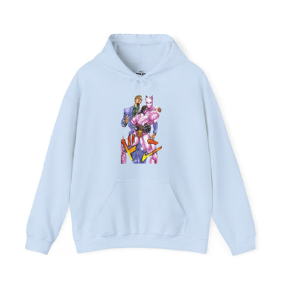 Unisex Heavy Blend™ Hoodie - "Killer Queen Manga" from JoJo´s Bizarre Adventure