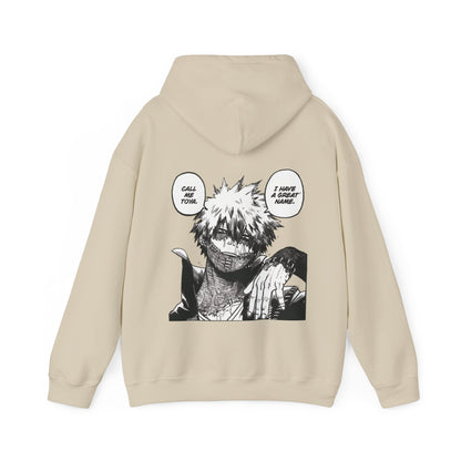 Unisex Heavy Blend™ Hoodie - "Dabi Manga" from My Hero Academia