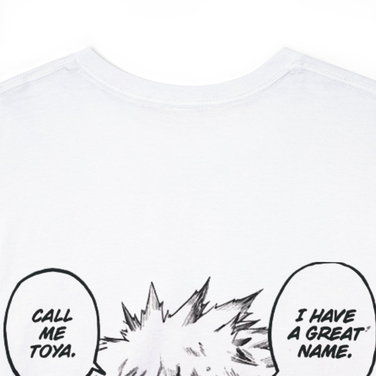 Unisex Heavy Cotton T-shirt - "Dabi Manga" from My Hero Academia