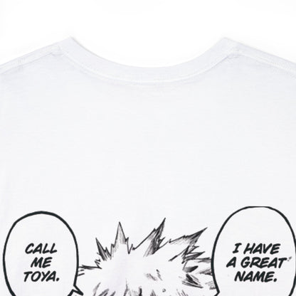 Unisex Heavy Cotton T-shirt - "Dabi Manga" from My Hero Academia