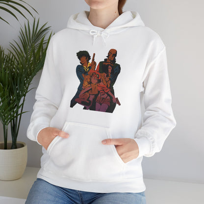 Unisex Heavy Blend™ Hoodie - "The Bebop Crew" from Cowboy Bebop