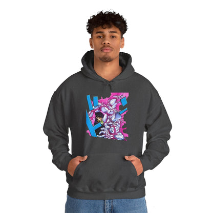 Unisex Heavy Blend™ Hoodie - "Crazy Diamond Manga" from JoJo´s Bizarre Adventure