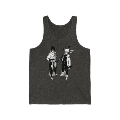 Unisex Tank Top - "Naruto & Sasuke Manga 2" from Naruto Shippuden