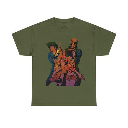 Unisex Heavy Cotton T-shirt - "The Bebop Crew" from Cowboy Bebop