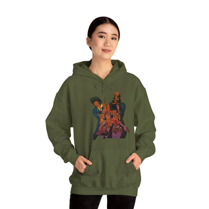 Unisex Heavy Blend™ Hoodie - "The Bebop Crew" from Cowboy Bebop