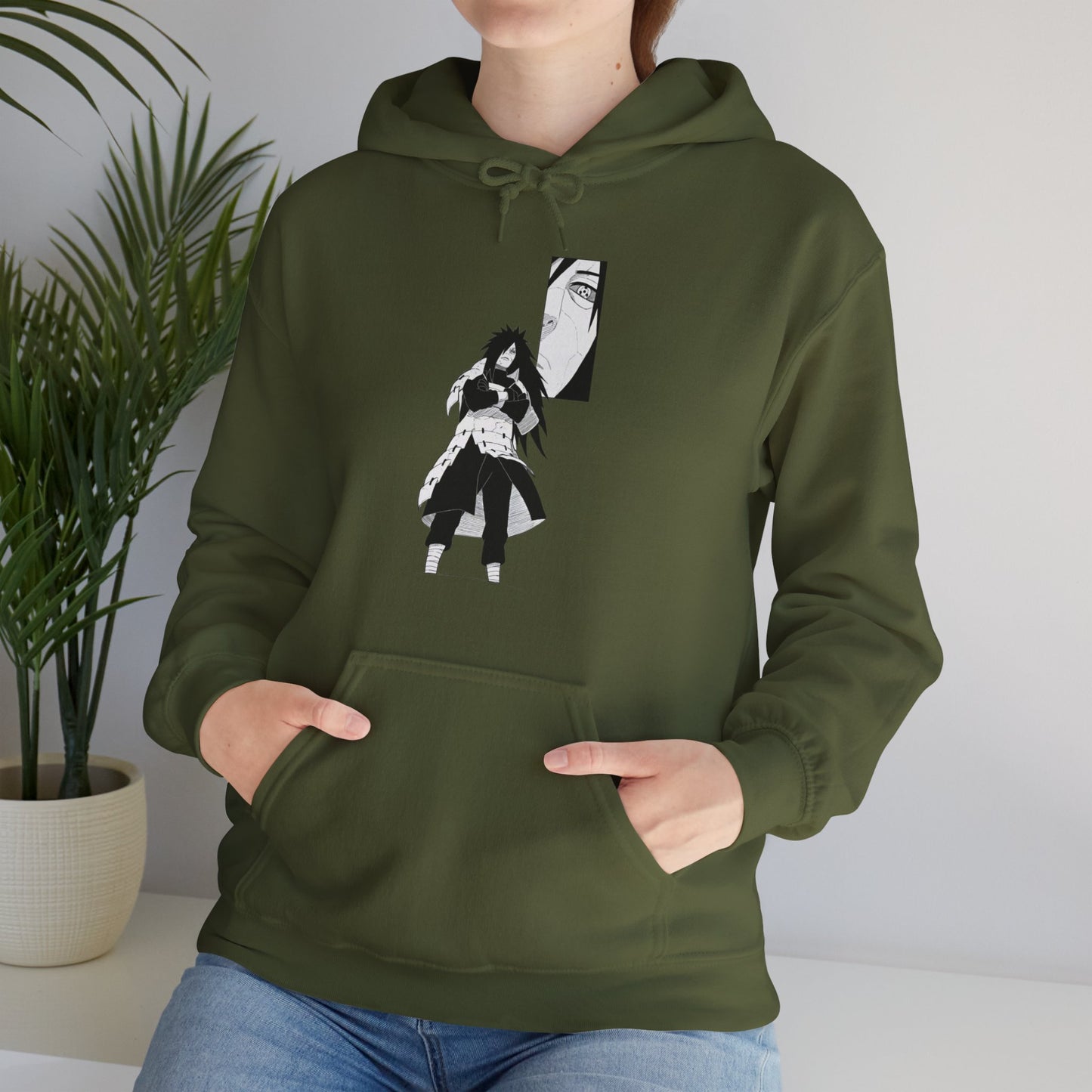 Unisex Heavy Blend™ Hoodie - "Madara´s First Manga Appearance" from Naruto Shippuden