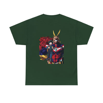 Unisex Heavy Cotton T-shirt - "Manga Cover 1" from My Hero Academia