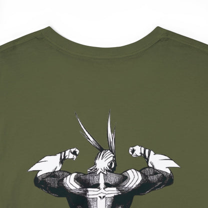 Unisex Heavy Cotton T-shirt - "All Might Manga" from My Hero Academia