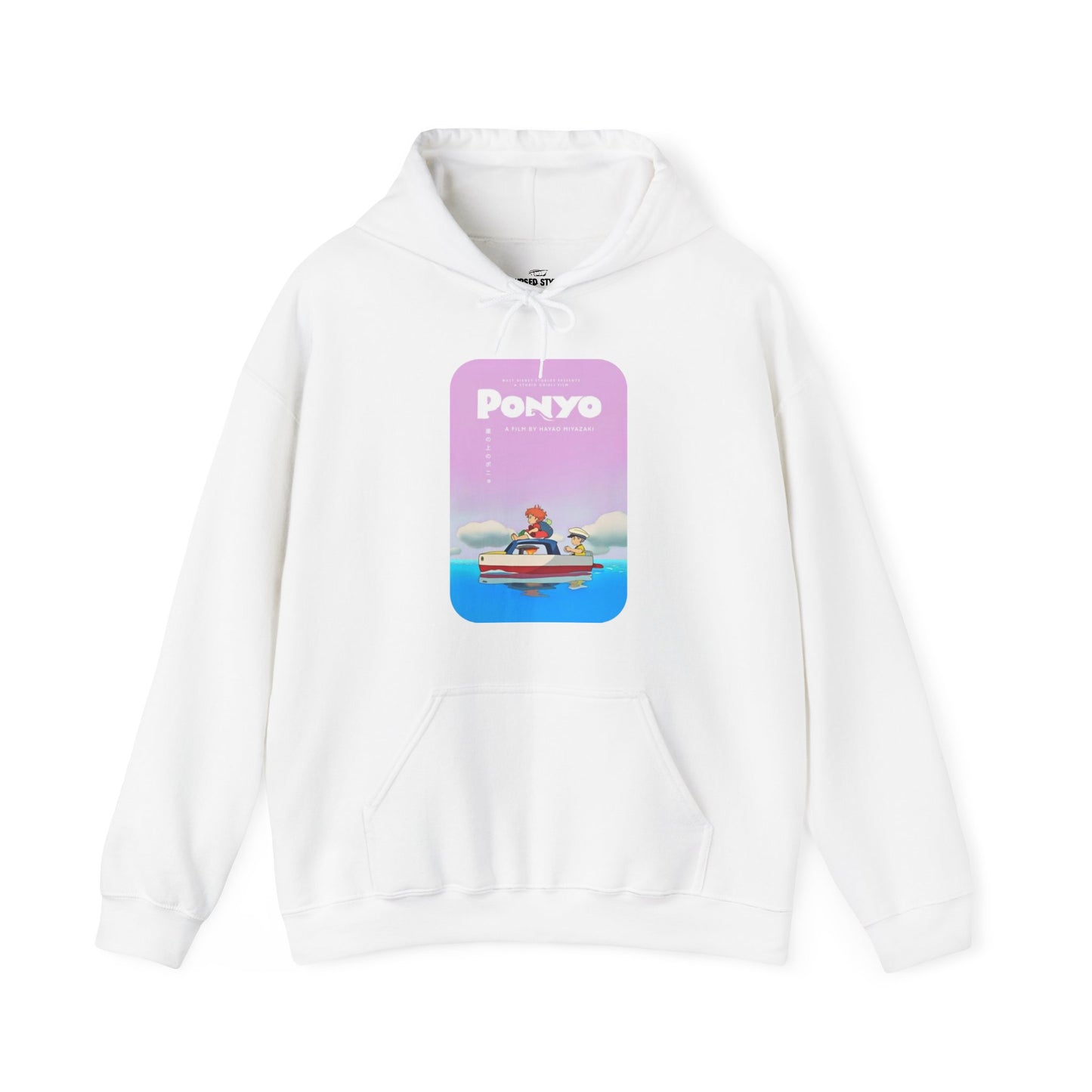 Unisex Heavy Blend™ Hoodie - "Ponyo Movie Poster" from Studio Ghibli