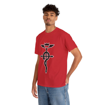 Unisex Heavy Cotton T-shirt - "Edward Elric" from Fullmetal Alchemist