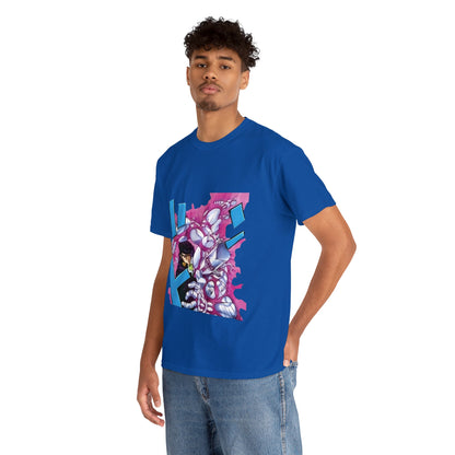 Unisex Heavy Cotton T-shirt - "Crazy Diamond Manga" from JoJo´s Bizarre Adventure