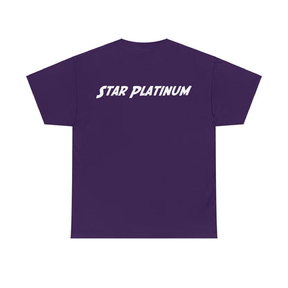 Unisex Heavy Cotton T-shirt - "Star Platinum Manga" from JoJo´s Bizarre Adventure