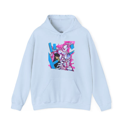 Unisex Heavy Blend™ Hoodie - "Crazy Diamond Manga" from JoJo´s Bizarre Adventure