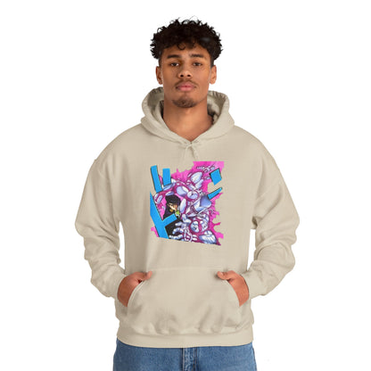 Unisex Heavy Blend™ Hoodie - "Crazy Diamond Manga" from JoJo´s Bizarre Adventure