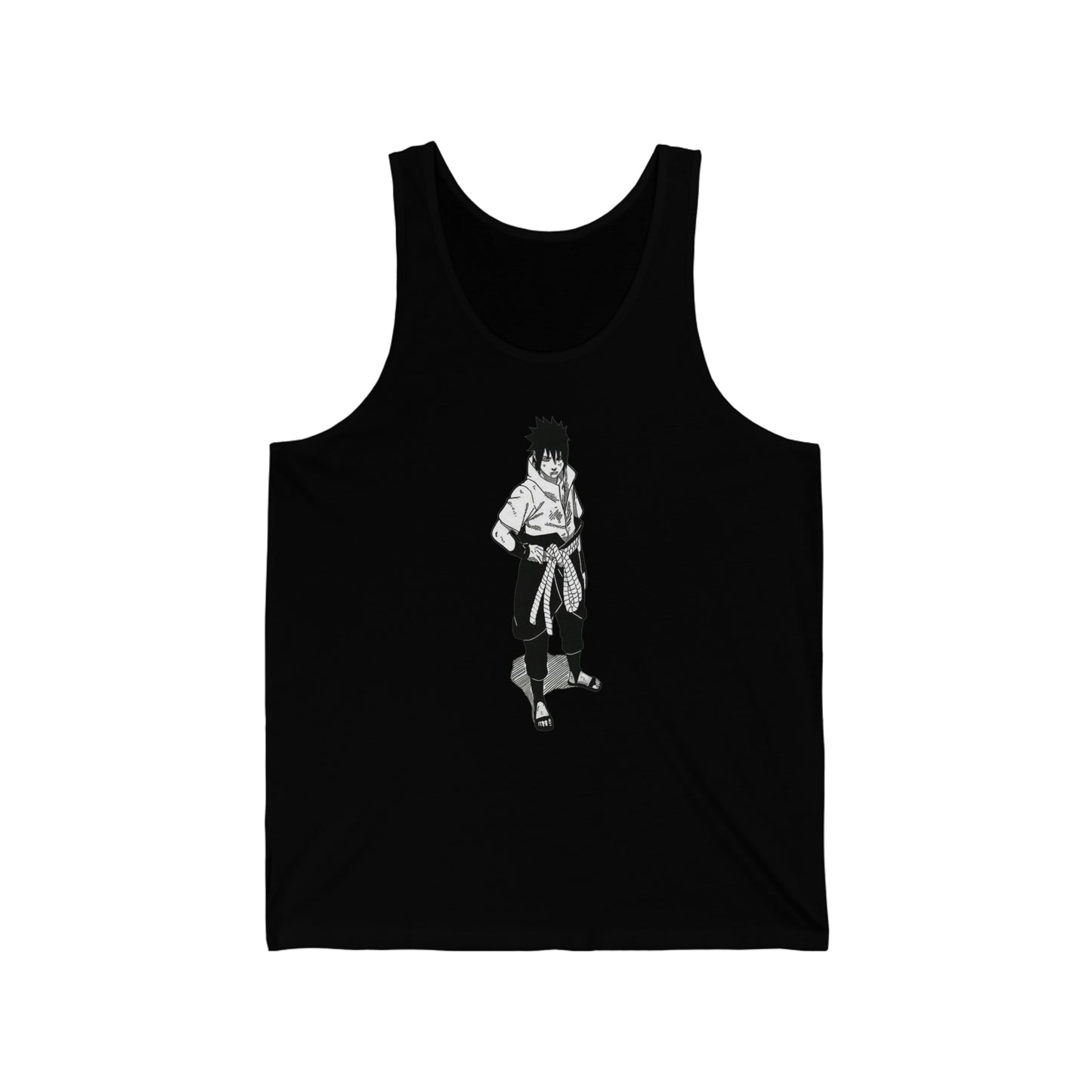 Unisex Tank Top - "Sasuke Final Battle Manga" from Naruto Shippuden