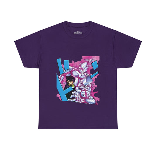 Unisex Heavy Cotton T-shirt - "Crazy Diamond Manga" from JoJo´s Bizarre Adventure