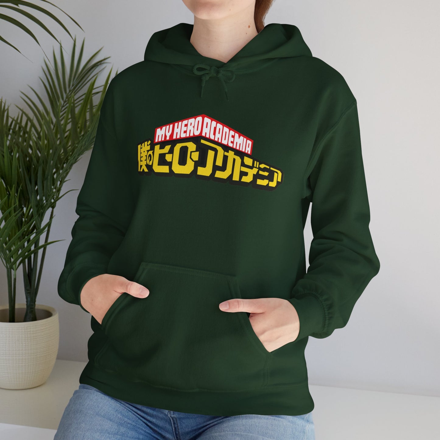 Unisex Heavy Blend™ Hoodie - "Manga Cover 1" from My Hero Academia