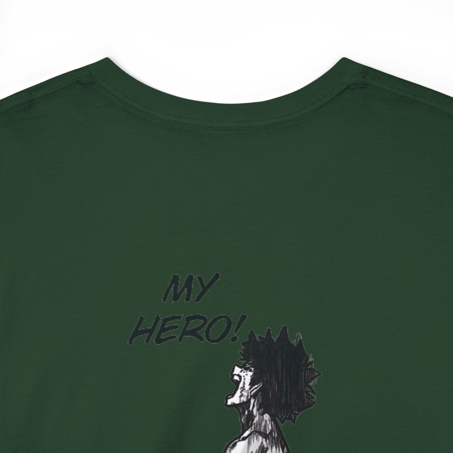 Unisex Heavy Cotton T-shirt - "Deku Manga" from My Hero Academia