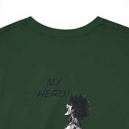 Unisex Heavy Cotton T-shirt - "Deku Manga" from My Hero Academia