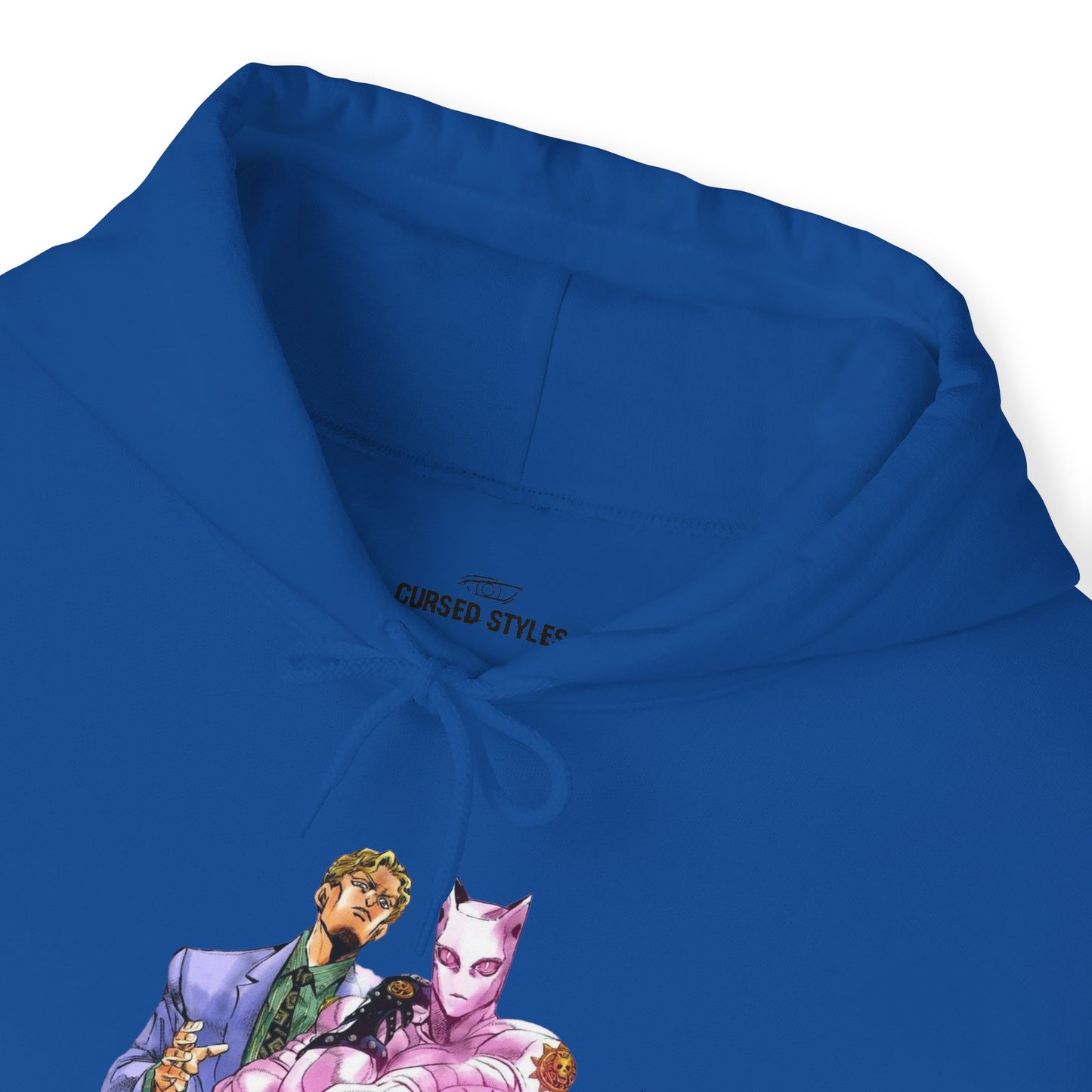 Unisex Heavy Blend™ Hoodie - "Killer Queen Manga" from JoJo´s Bizarre Adventure