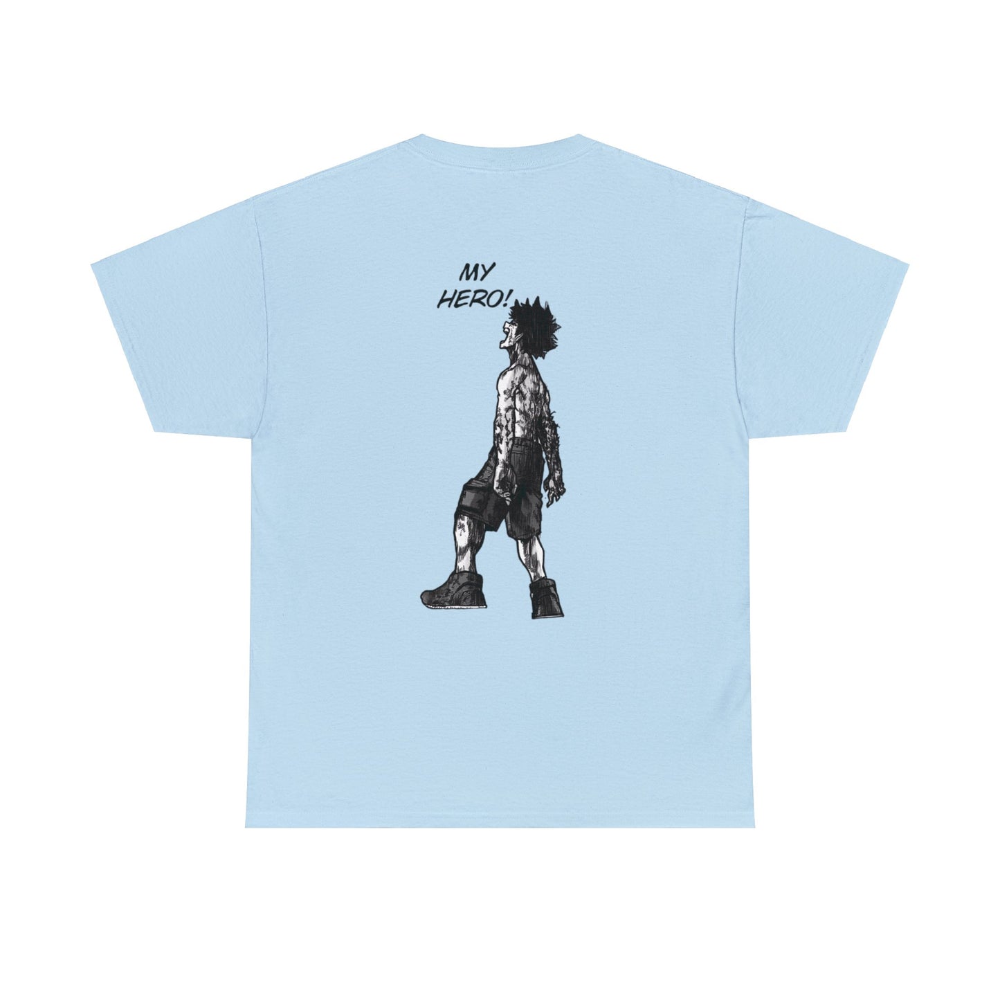 Unisex Heavy Cotton T-shirt - "Deku Manga" from My Hero Academia