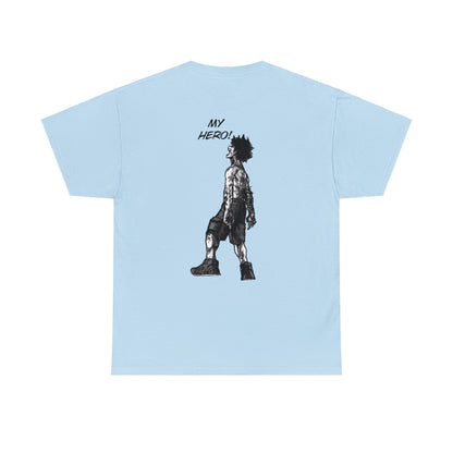 Unisex Heavy Cotton T-shirt - "Deku Manga" from My Hero Academia