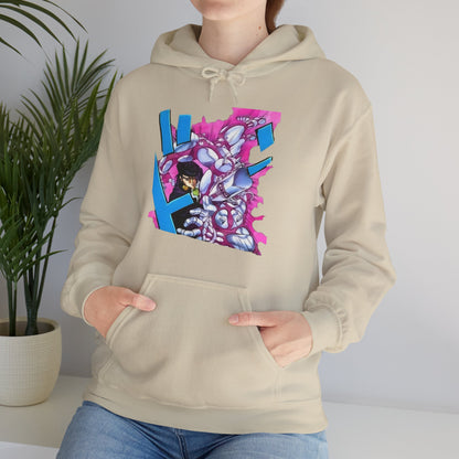 Unisex Heavy Blend™ Hoodie - "Crazy Diamond Manga" from JoJo´s Bizarre Adventure