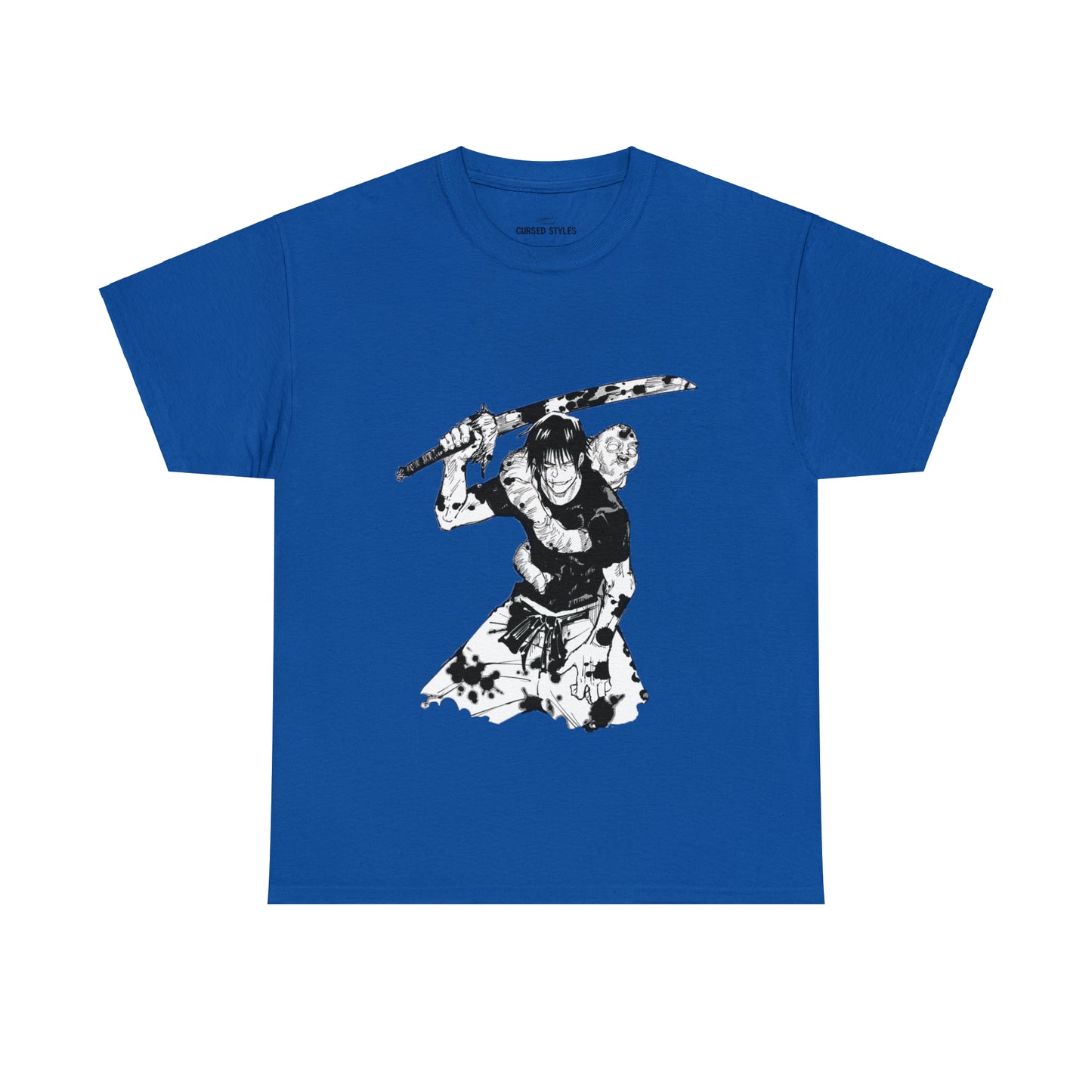 Unisex Heavy Cotton T-shirt - "Toji Fushiguro" From Jujutsu Kaisen