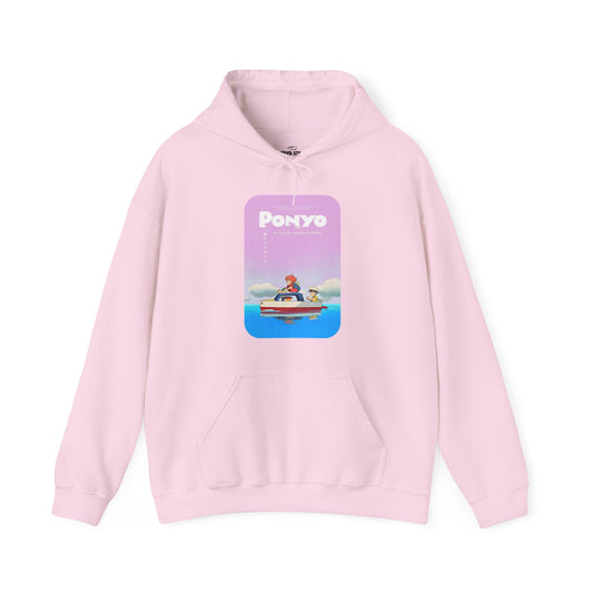 Unisex Heavy Blend™ Hoodie - "Ponyo Movie Poster" from Studio Ghibli