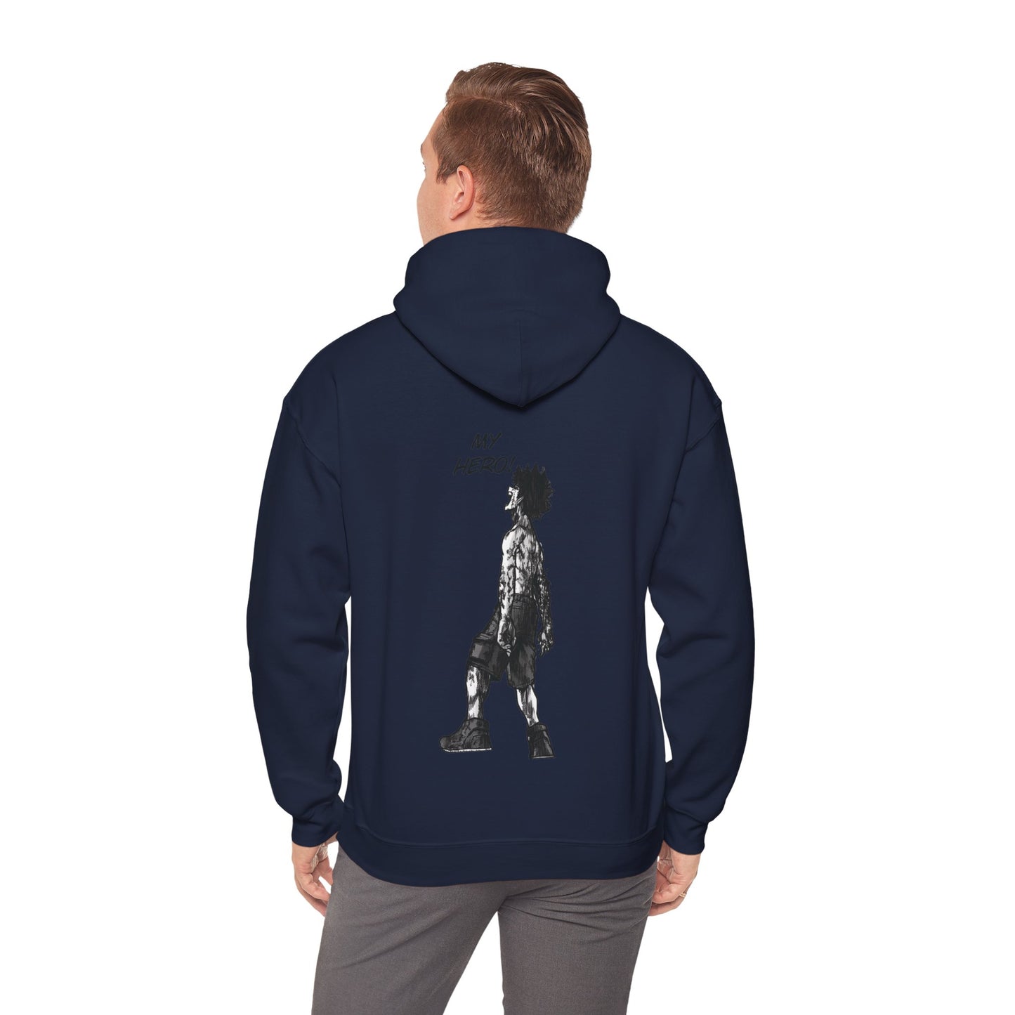 Unisex Heavy Blend™ Hoodie - "Deku Manga" from My Hero Academia