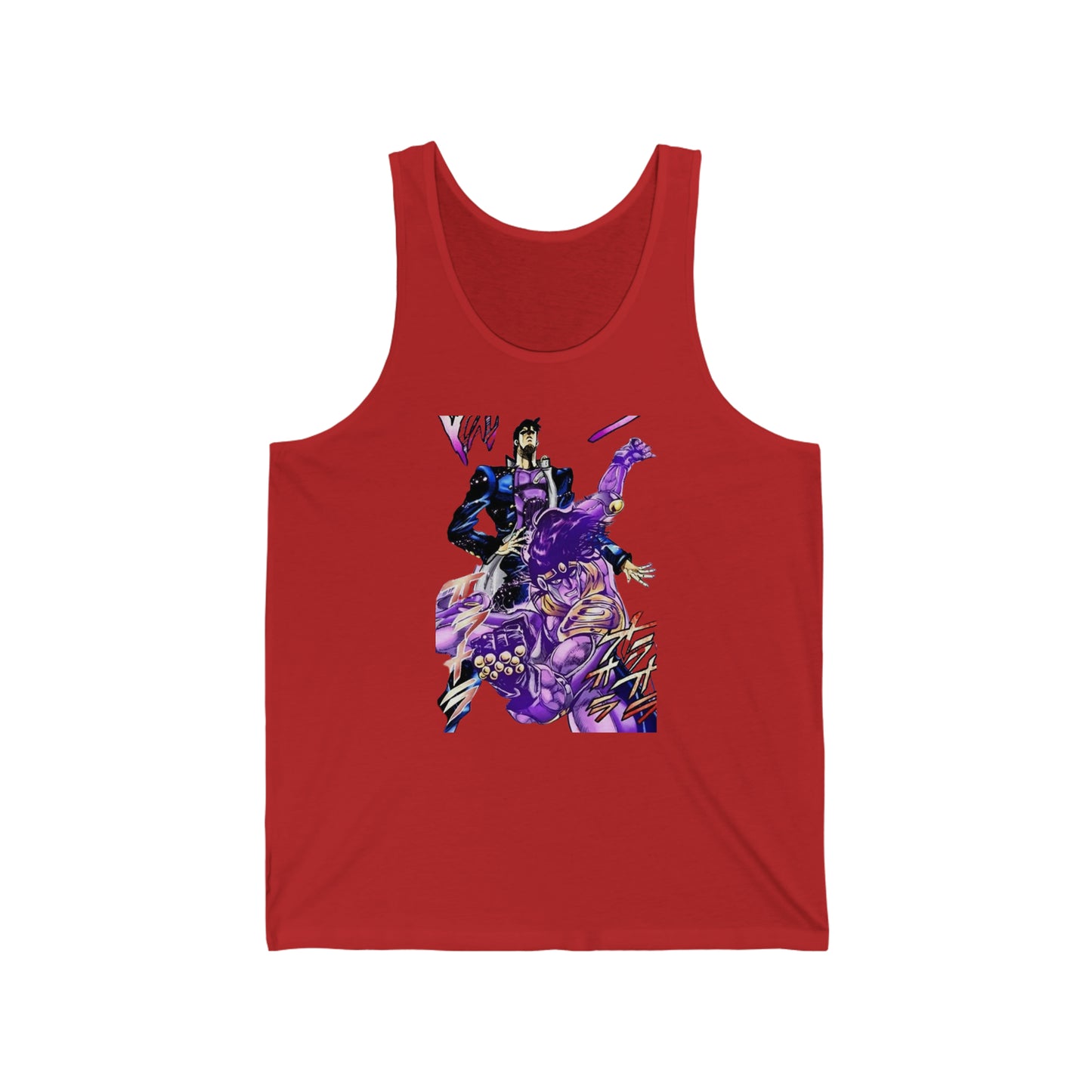 Unisex Tank Top - "Star Platinum Manga" from JoJo´s Bizarre Adventure