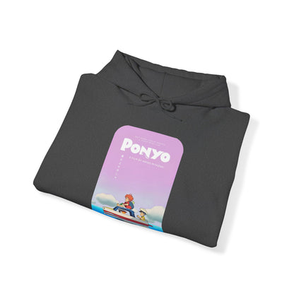 Unisex Heavy Blend™ Hoodie - "Ponyo Movie Poster" from Studio Ghibli