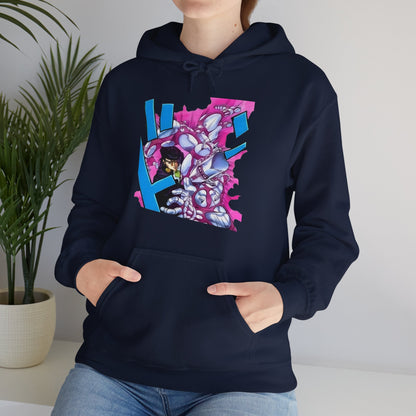 Unisex Heavy Blend™ Hoodie - "Crazy Diamond Manga" from JoJo´s Bizarre Adventure